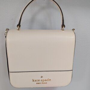 Kate Spade Staci Square Crossbody - Beige/Ivory